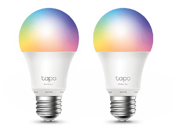 tp link tapo l530e okos wi fi izzó, 2 pack szabályozható, multicolor tp link tapo l530e okos wi fi izzó, 2 pack szabályozható, multicolor