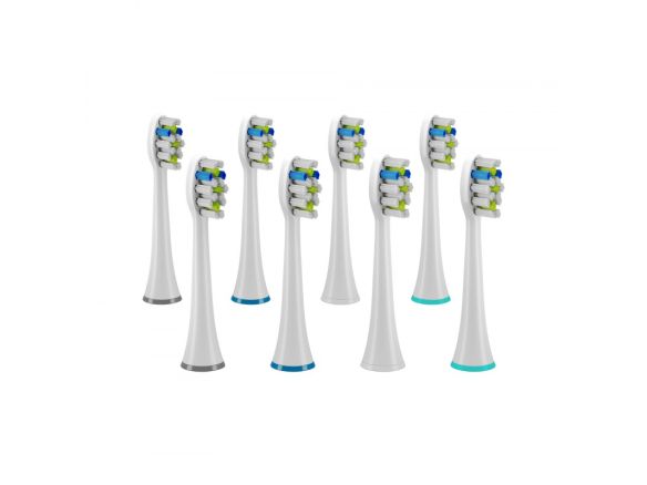 truelife sonicbrush uv fehér pótfej csomag 8 db (fehérítő) truelife sonicbrush uv fehér pótfej csomag 8 db (fehérítő)
