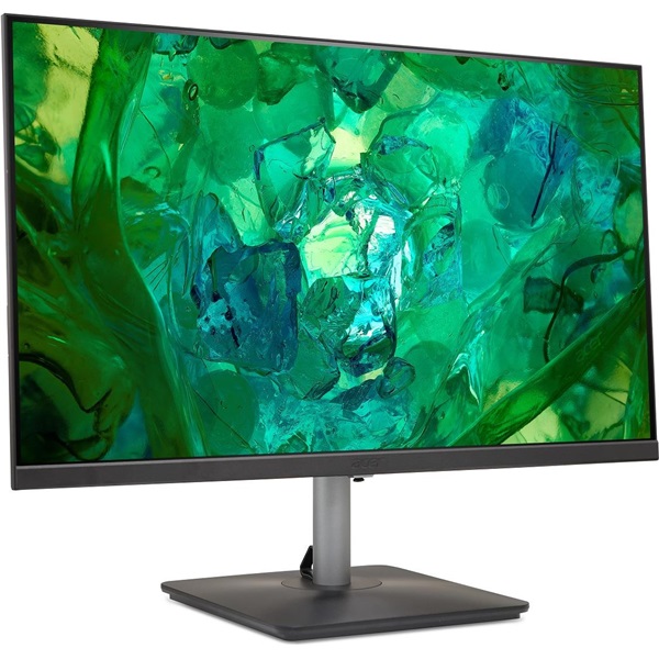 acer ips vero monitor rs242yg0bpamix 23,8", 16:9 fhd, 120hz, adaptivesync, 1ms, 250nits, hdmi, vga, mm, fekete