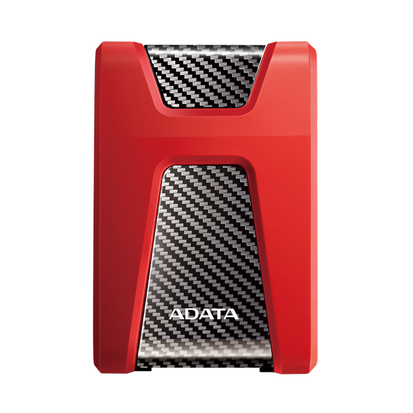 adata külső hdd 2.5" 1tb hd650 (usb3.1, Ütésálló, led, piros)