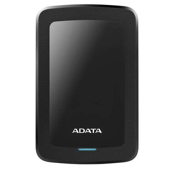 adata külső hdd 2.5" 1tb hv300 (usb3.1, led, slim, fekete)