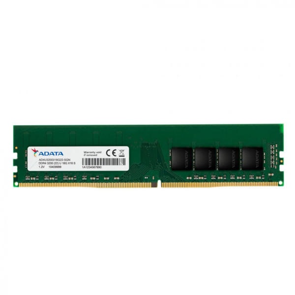 adata memória desktop 16gb ddr4 (16gb, 3200mhz, cl22, 1.2v, single)