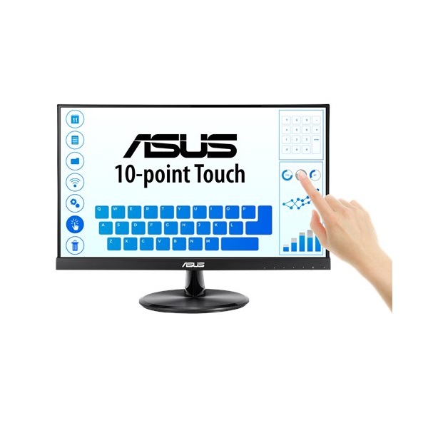 asus vt229h led monitor 21,5" ips, 1920x1080, hdmi/d sub, hangszóró, usb2.0, touch