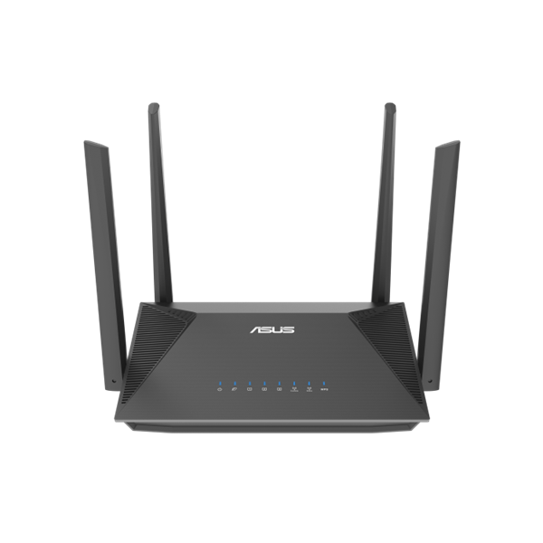 asus wireless router dual band ax3000 1xwan(1000mbps) + 3xlan(1000mbps), rt ax52 pro