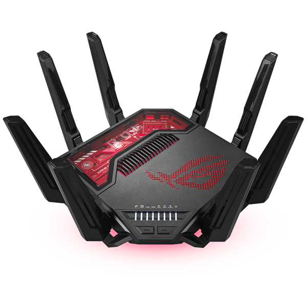 asus wireless router tri band be19000 2xwan(1x10gbps,1x2.5gbps) + 5xlan(1x10gbps,3x2.5gbps,1x1gbps) + 2xusb, gt be19000