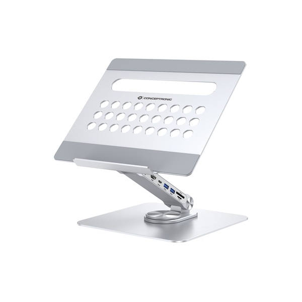 conceptronic notebook dokkoló/állvány donn27g (usb c to hdmi/usb c pd/usb 3.0/sd/tf)