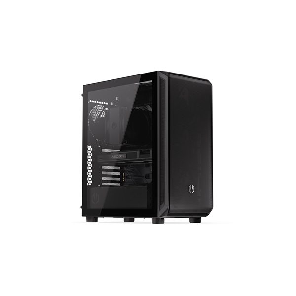 endorfy számítógépház arx 500 air (atx /micro atx/itx, 1xusb c, 2xusb3.0, 5x12cm ventilátor, ablakos, fekete)