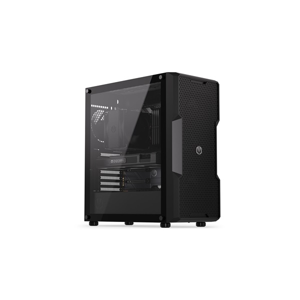 endorfy számítógépház regnum 400 air (atx /micro atx/itx, 2xusb3.0, 4x12cm ventilátor, ablakos, fekete)
