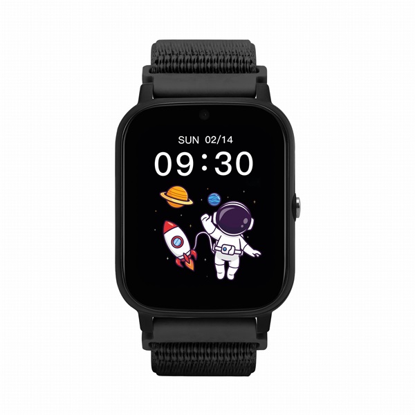 garett gyerek okosóra kids tech 4g fekete