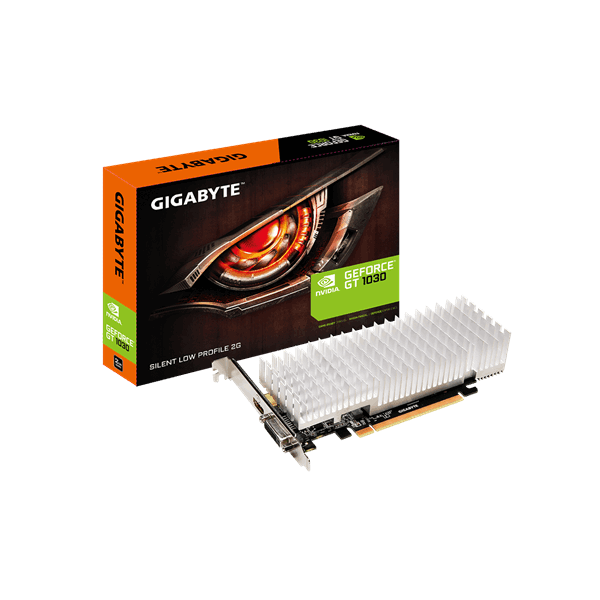 gigabyte videókártya nvidia gt1030 (2048mb, ddr5, 64bit, 1227/6008mhz, dvi, hdmi, passzív hűtés)