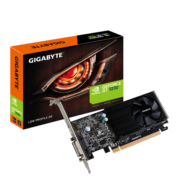 gigabyte videókártya nvidia gt1030 (2048mb ddr5, 64bit, 1506/6008mhz, dvi, hdmi, ventillátor)