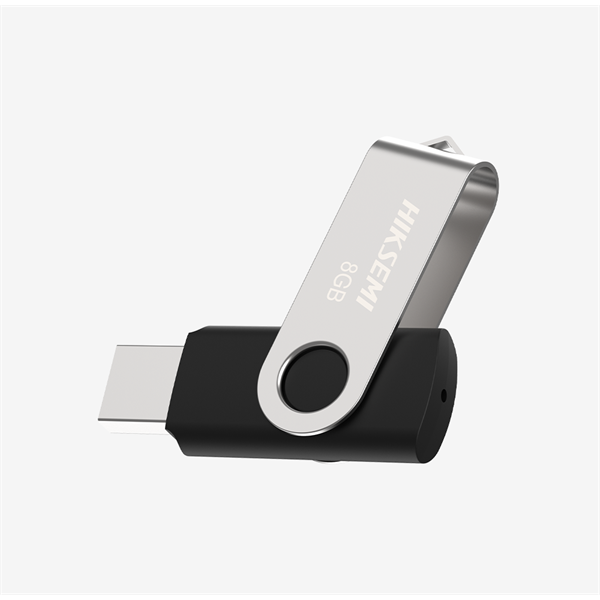hikvision hiksemi pendrive 32gb usb2.0, rotary m200s, ezüst fekete