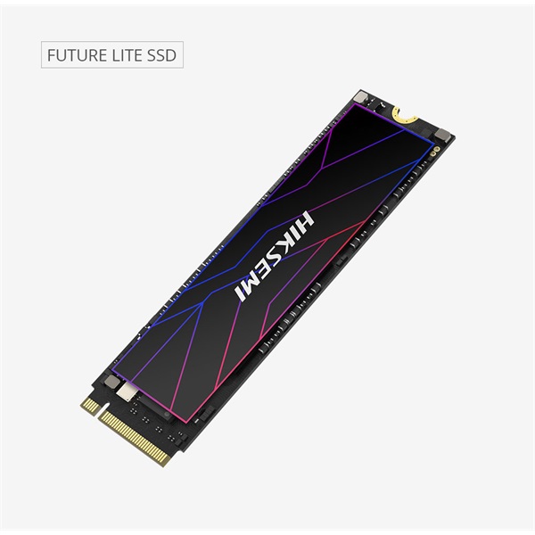 hikvision hiksemi ssd 1tb future lite (3d tlc, m.2 2280 pcie gen 4x4, nvme, r:7000 mb/s, w:6000 mb/s)
