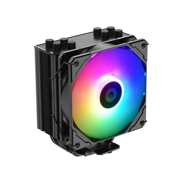 id cooling cpu cooler se 224 xts argb (28.9db; max. 118,93 m3/h; 4pin csatlakozó, 4 db heatpipe, 12cm, pwm, a rgb led)