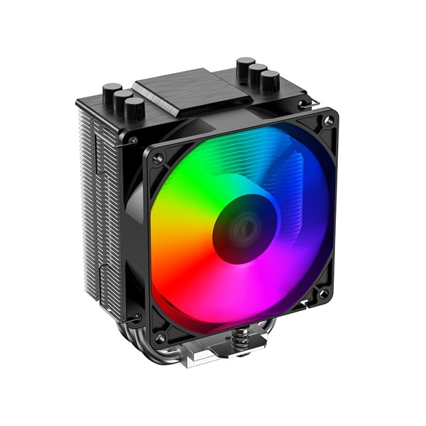 id cooling cpu cooler se 903 xt frgb (25,8db; max. 77,81 m3/h, 4pin csatlakozó, 3 db heatpipe, 9cm, pwm, frgb)