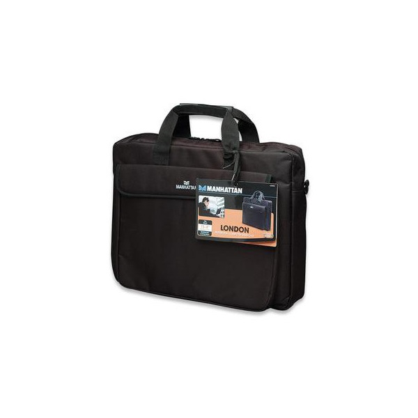 manhattan notebook táska london, 15,6" fekete