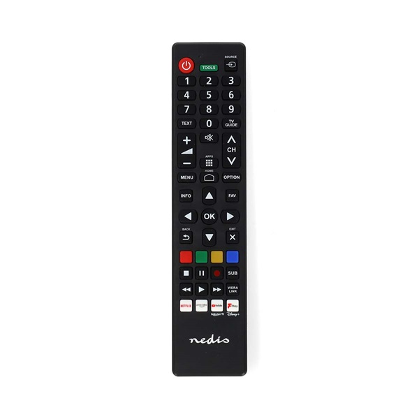 nedis csere távirányító ,panasonic , sharp ,előre programozott, amazon prime , disney+ , netflix , rakuten tv , youtube
