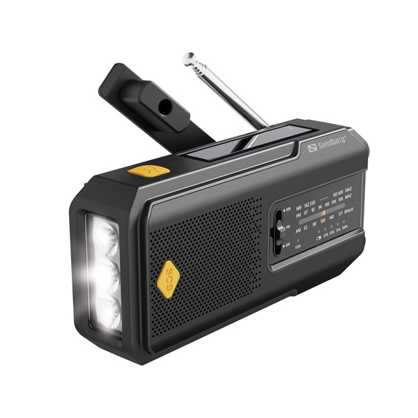 sandberg akkubank survivor radio all in 1 2000