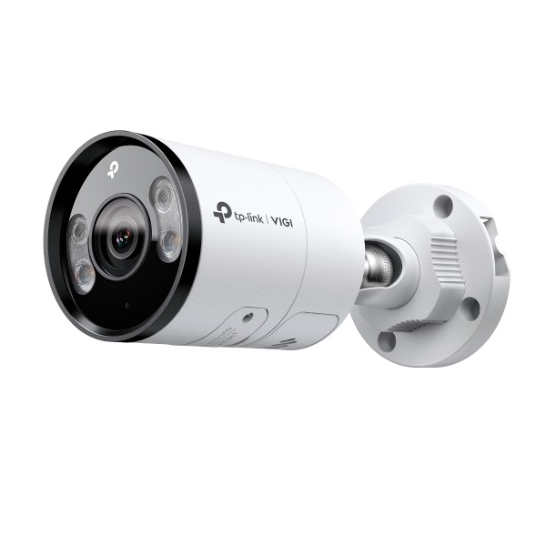 tp link ip csőkamera insight s385 (fullcolor, 8mp, 2,8mm, ip67, h265+, led+ir30m, 12vdc/poe, sd; mikr., hangsz.; fém)