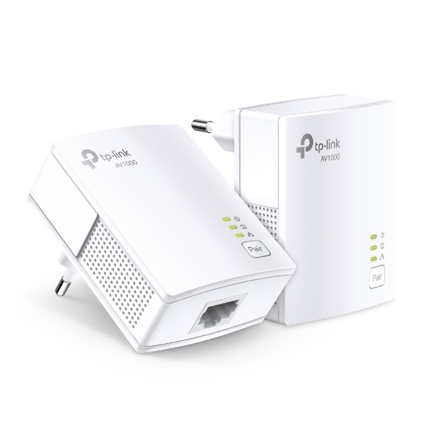 tp link powerline adapter kit tl pa7017 kit (1gbps (1gbps adatátvitel); av22 szabvány; 128 bit aes, qos,max 300m)