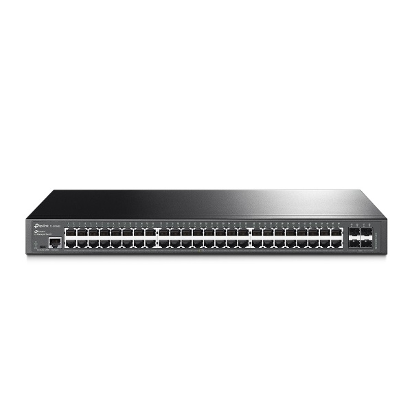 tp link switch vezérelhető sg3452 jetstream™ (l2,l2+; 48 port 1000mbps + 4 port sfp; ipv6)