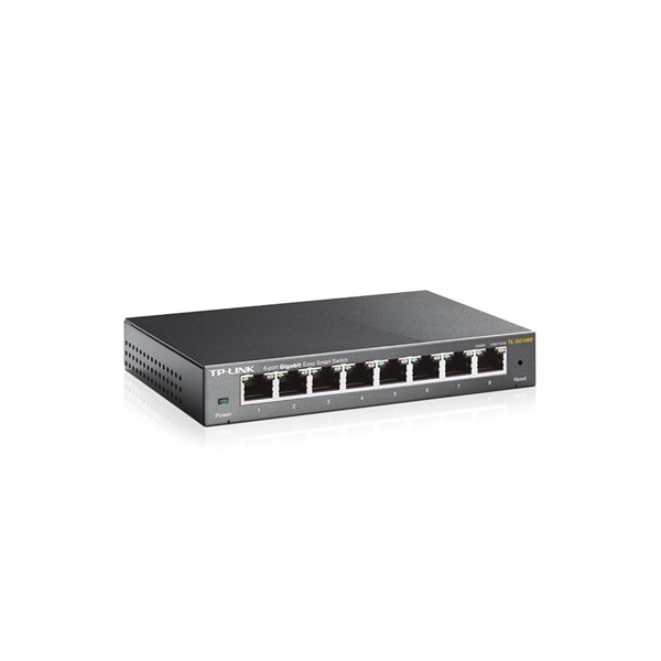 tp link switch unmanaged pro tl sg108e jetstream™ (easy smart, 8 port, 1000mbps)