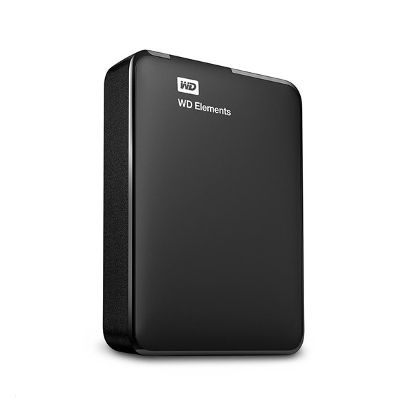 western digital 2.5" usb 3.0 hdd 5tb elements portable 5400rpm fekete