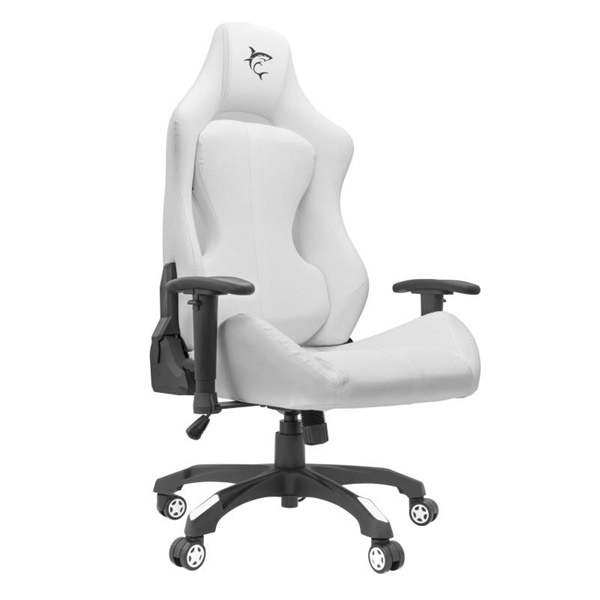 white shark monza gamer szék, fehér
