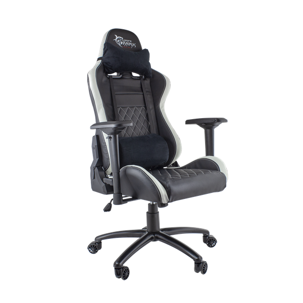 white shark nitro gt gamer szék fekete/fehér