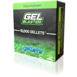 gel blaster zselégolyó csomag, zöld 10.000 db