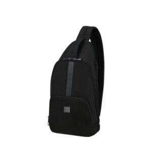 samsonite sacksquare slingbag m black