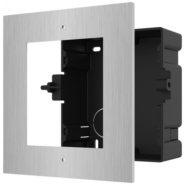 hikvision ip kaputelefon szerelőkeret ds kd acf1/s (1 modulos, süllyesztett)