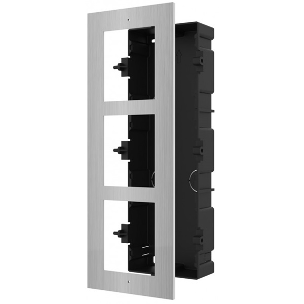 hikvision ip kaputelefon szerelőkeret ds kd acf3/s (3 modulos, süllyesztett) hikvision ip kaputelefon szerelőkeret ds kd acf3/s (3 modulos, süllyesztett)